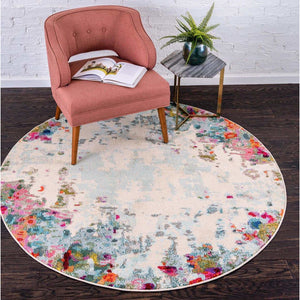 6' x 6' Theia Round Rug - Charmed by Sapphire, LLC