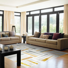 Load image into Gallery viewer, CAPELLA 2.2X7.7 7978-979 GREY/GOLD/MULTI