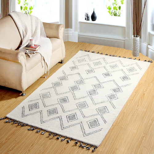 CASABLANCA 3X5 4870-190 IVORY/BLACK