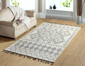 CASABLANCA 3X5 4870-190 IVORY/BLACK