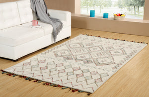 CASABLANCA 3X5 4870-190 IVORY/BLACK