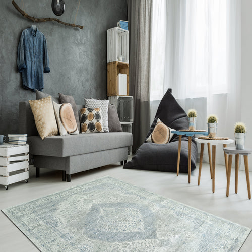 LEDA 2.2X7.7 9860-190 IVORY/GREY