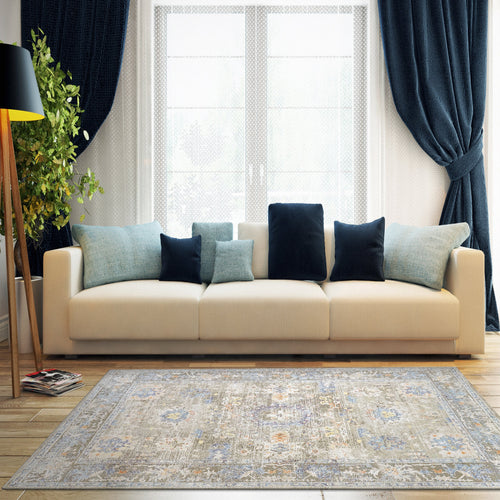 VALLEY 2X3.11 7981-975 GREY/GOLD/BLUE