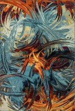 Load image into Gallery viewer, ZODIAC 5.3X7.7 6620-159 BLUE/MULTI