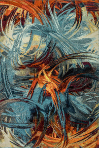 ZODIAC 5.3X7.7 6620-159 BLUE/MULTI
