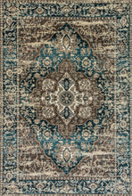 Load image into Gallery viewer, ZODIAC 5.3X7.7 6620-159 BLUE/MULTI