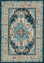 Load image into Gallery viewer, ZODIAC 5.3X7.7 6620-159 BLUE/MULTI