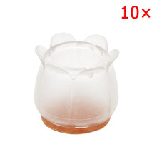 Load image into Gallery viewer, 10pcs Silicone Rectangle Square Round Chair Leg Caps Feet Pads Furniture Table Covers Wood Floor Protectors   SDF-SHIP