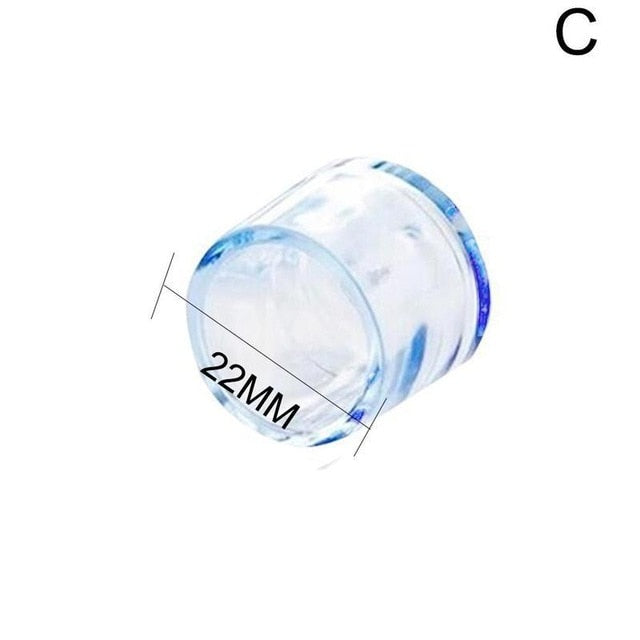 8pcs Silicone Chair Leg Caps Feet Pads Furniture Table Chair Leg Floor Feet Cap Cover Protector Transparent 3 Sizes