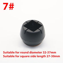 Load image into Gallery viewer, 16Pcs Silicone Table Chair Leg Mat Non-slip Table Chair Leg Caps Foot Protection Bottom Cover Pads Wood Floor Protectors