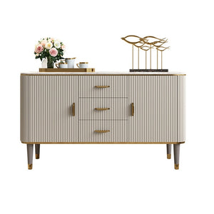 Light luxury simple sideboard restaurant tea station TV cabinet storage entrance hall cabinet console table