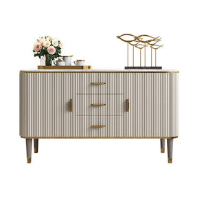 Light luxury simple sideboard restaurant tea station TV cabinet storage entrance hall cabinet console table