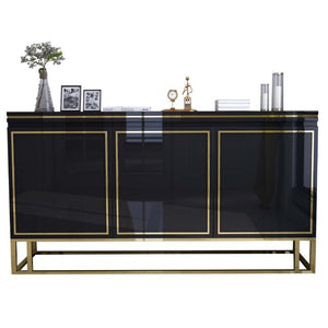 American entrance cabinet modern minimalist paint white locker living room tea cabinet light luxury side cabinet console table