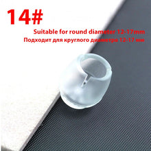 Load image into Gallery viewer, 16Pcs/Lot Table Chair Leg Mat Silicone Non-slip Table Chair Leg Caps Foot Protection Bottom Cover Pads Wood Floor Protectors