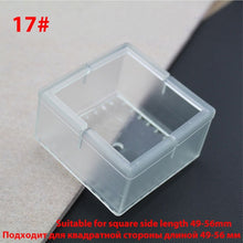 Load image into Gallery viewer, 16Pcs/Lot Table Chair Leg Mat Silicone Non-slip Table Chair Leg Caps Foot Protection Bottom Cover Pads Wood Floor Protectors