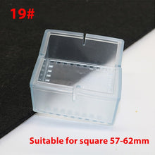 Load image into Gallery viewer, 16Pcs/Lot Table Chair Leg Mat Silicone Non-slip Table Chair Leg Caps Foot Protection Bottom Cover Pads Wood Floor Protectors