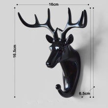 Load image into Gallery viewer, Wall Coat Rack Home Wall Decoration Animal Head Rack