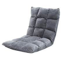 Load image into Gallery viewer, Japanese Floor Chair Folding Adjustable Lazy Sofa Chair Floor Gaming Sofa Chair Padded Lounger Soft Recliner with Back Support