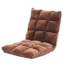Load image into Gallery viewer, Japanese Floor Chair Folding Adjustable Lazy Sofa Chair Floor Gaming Sofa Chair Padded Lounger Soft Recliner with Back Support