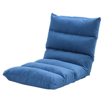 Load image into Gallery viewer, Japanese Floor Chair Folding Adjustable Lazy Sofa Chair Floor Gaming Sofa Chair Padded Lounger Soft Recliner with Back Support