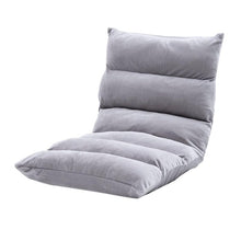 Load image into Gallery viewer, Japanese Floor Chair Folding Adjustable Lazy Sofa Chair Floor Gaming Sofa Chair Padded Lounger Soft Recliner with Back Support