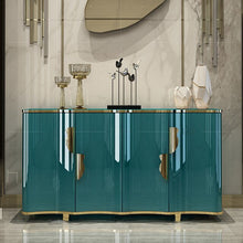 Load image into Gallery viewer, Post-Modern Porch Cabinet Hotel Model Room Curio Cabinet Paint Designer Creative Hall Cabinet Light Luxury Sideboards Cabinet