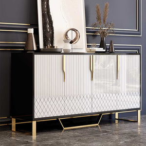 Light Luxury Sideboards Cabinet Post-Modern Simple Porch Living Room Storage Restaurant Side Cabinet Nordic Coffee Table