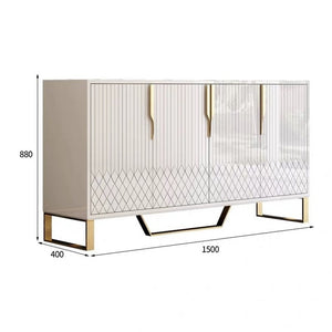 Light Luxury Sideboards Cabinet Post-Modern Simple Porch Living Room Storage Restaurant Side Cabinet Nordic Coffee Table