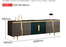Load image into Gallery viewer, Living Room Sideboards Cabinet Large Capacity American Light Luxury Shoe Cabinet Porch Cabinet Nordic Tea Cabinet