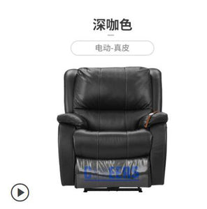 Light luxury single person electric simple modern leather sofa function living room space cabin chair