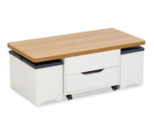 Load image into Gallery viewer, Creative home furniture folding coffee table dining table for Living room dining room moveable lifting side table