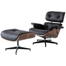 Load image into Gallery viewer, Furgle Modern Classic Replica Lounge Chair with ottoman chaise furniture real leather Swivel Chair Leisure for living room hotel