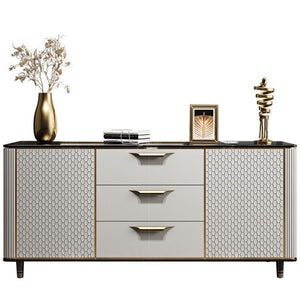 Light Luxury Sideboards Cabinet Simple Porch Cabinet Northern European Neo-Classical Hall Cabinet American Shoe Cabinet Locker