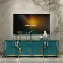 Load image into Gallery viewer, Post-Modern Porch Cabinet Hotel Model Room Curio Cabinet Paint Designer Creative Hall Cabinet Light Luxury Sideboards Cabinet