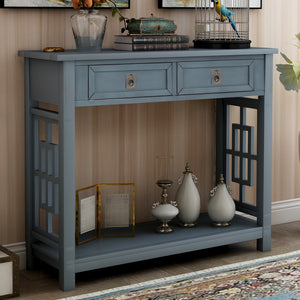 Kitchen Furnitures Buffet Sideboard Console Table Dning Cabinet With 2 Drawers Bottom Shelf Entryway Accent House Sofa Table