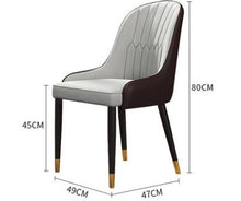 Load image into Gallery viewer, Stone plate anti scratch dining table and chair combination light luxury small household modern simple net red Nordic marble din