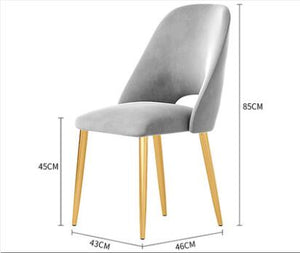 Stone plate anti scratch dining table and chair combination light luxury small household modern simple net red Nordic marble din