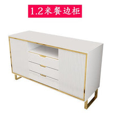 Load image into Gallery viewer, Light Luxury Post-Modern Sideboards Cabinet Porch Table Wine Rack Simple Restaurant Multi-Function Tea Paint Living Room Cabinet