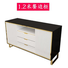 Load image into Gallery viewer, Light Luxury Post-Modern Sideboards Cabinet Porch Table Wine Rack Simple Restaurant Multi-Function Tea Paint Living Room Cabinet