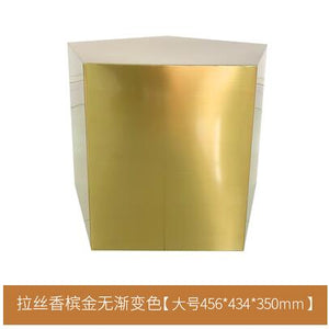 Luxury combination corner stainless steel coffee table designer sofa side table Italian minimalist activity small coffee table