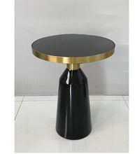 Load image into Gallery viewer, Light luxury metal edge Nordic light luxury small side table Nordic corner air bottle handmade stainless steel small coffee tabl