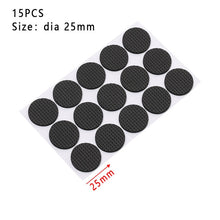 Load image into Gallery viewer, 1-24PCS Thickening Self Adhesive Furniture Leg Feet Rug Felt Pads Anti Slip Mat Bumper Damper For Chair Table Protector Hardware