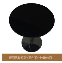 Load image into Gallery viewer, Minotti side several Nordic Light luxury simple corner table living room creative Italian design gold round sofa bedside table