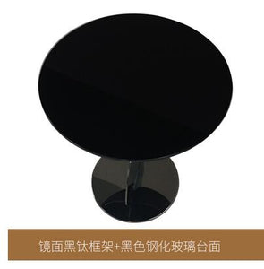 Minotti side several Nordic Light luxury simple corner table living room creative Italian design gold round sofa bedside table