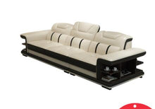 Load image into Gallery viewer, Simple and modern leather art small family intelligent creative leather sofa