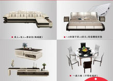 Load image into Gallery viewer, Simple and modern leather art small family intelligent creative leather sofa