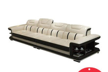 Load image into Gallery viewer, Simple and modern leather art small family intelligent creative leather sofa