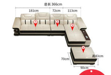 Load image into Gallery viewer, Simple and modern leather art small family intelligent creative leather sofa