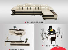 Load image into Gallery viewer, Simple and modern leather art small family intelligent creative leather sofa