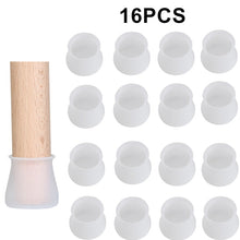 Load image into Gallery viewer, 8/16pcs Furniture Chair Leg Caps Rubber Feet Protector Table Feet Cover Floor Protector Non-slip Desk Chair Pad Mat Caps Foot